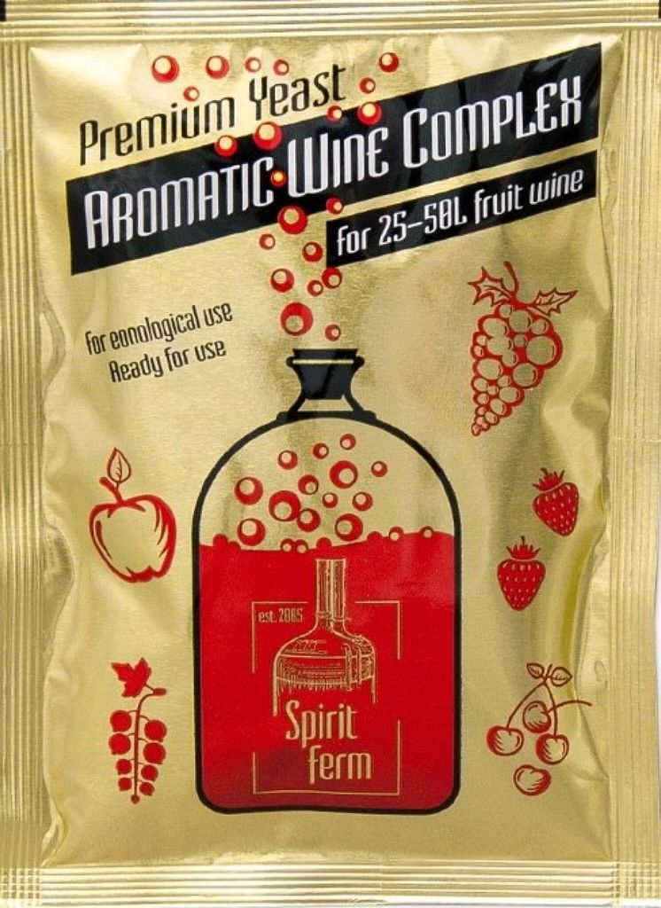 Weinhefe - Aromatic Wine Complex 40g, Wein Hefe, Hefe für Wein