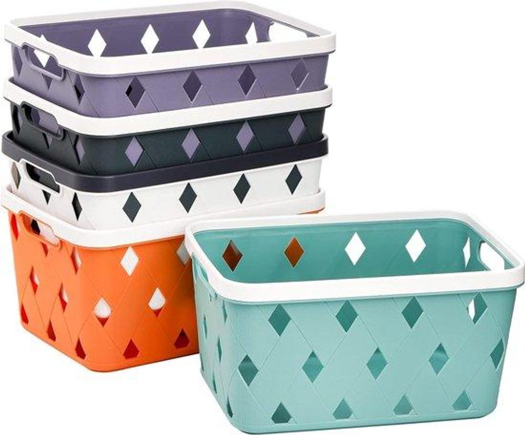 Kleine Plastik-Organizerbox 27x18x15cm mit Griffen