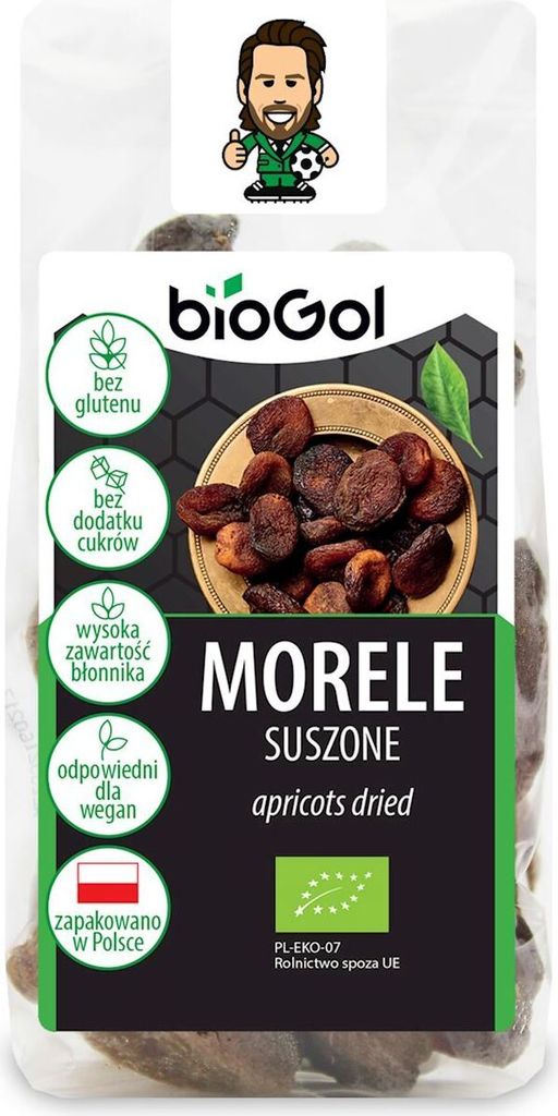 GLUTENFREIE -GETROCKNETE APRIKOSEN 150 g – BIOGOL