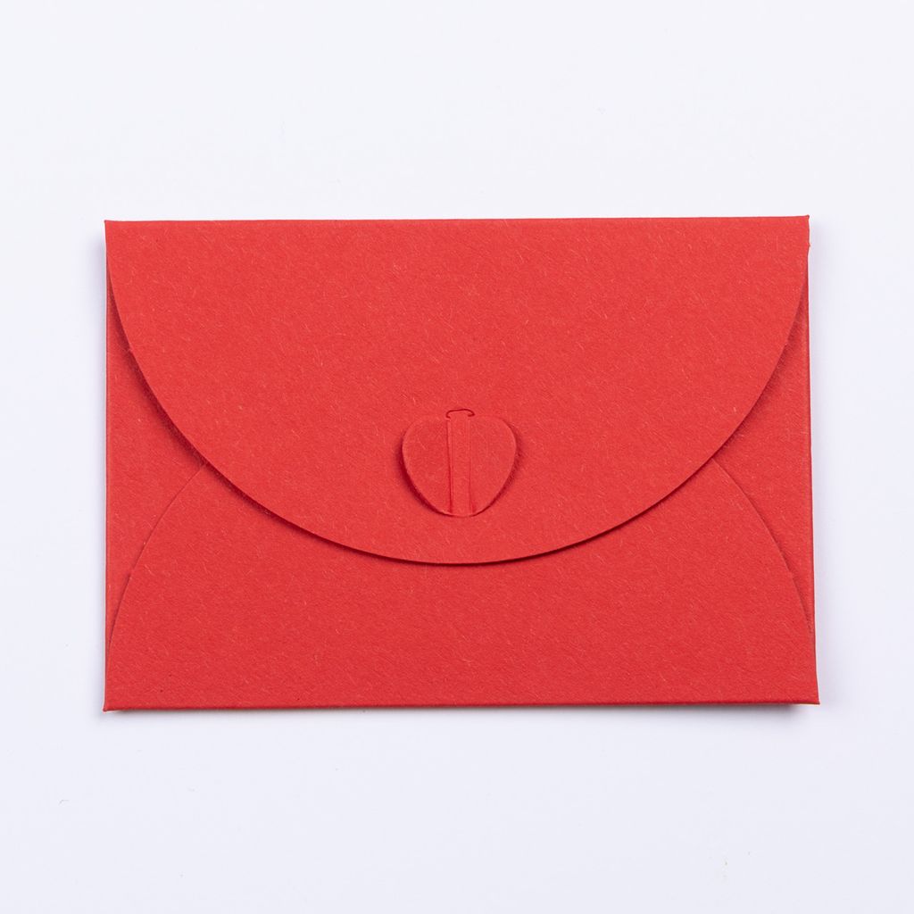 50 x PresentFill® Mini Briefumschläge mit Herzverschluss - Produktbild 