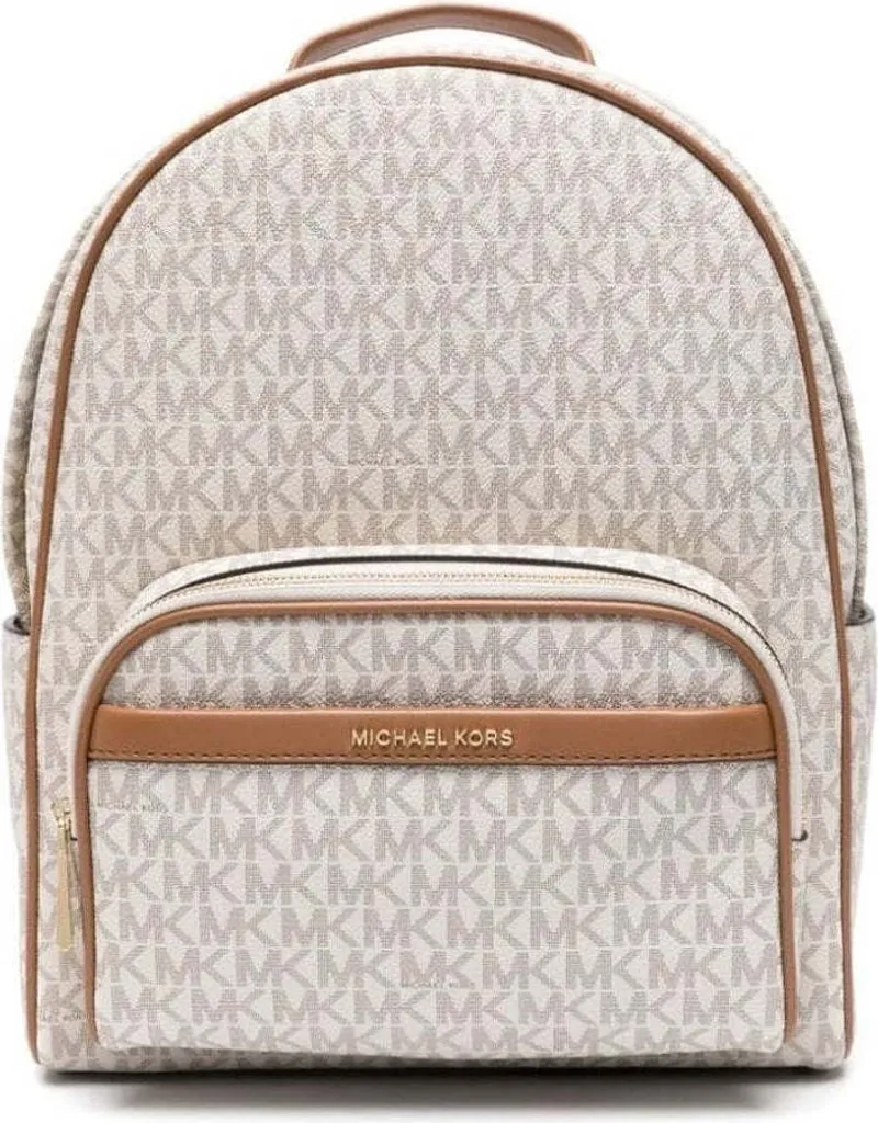 Sac à Dos Michael Kors Beige Imprimé Logo - Modèle 30S4G8XB2B Taille U