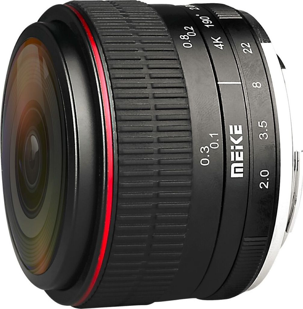 Fisheye-Objektiv MK-6,5mm-F/2.0 für Micro 4/3 (Olympus und Panasonic Lumix)