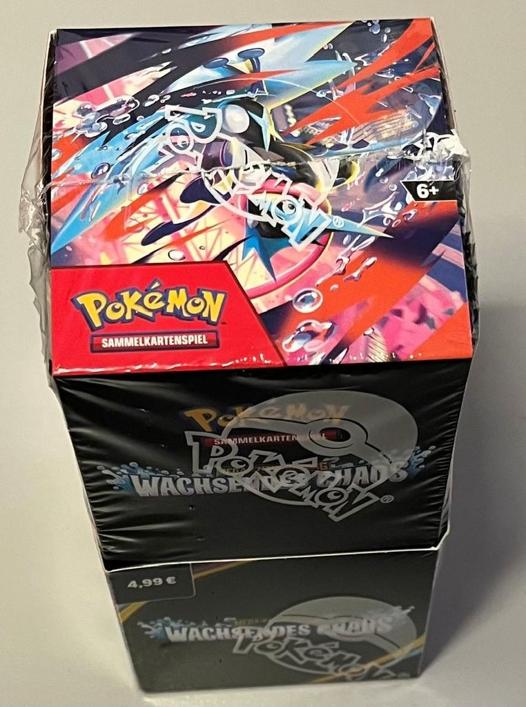 Pokémon  Wachsendes Chaos Booster Bundle 18er Display Produktbild 