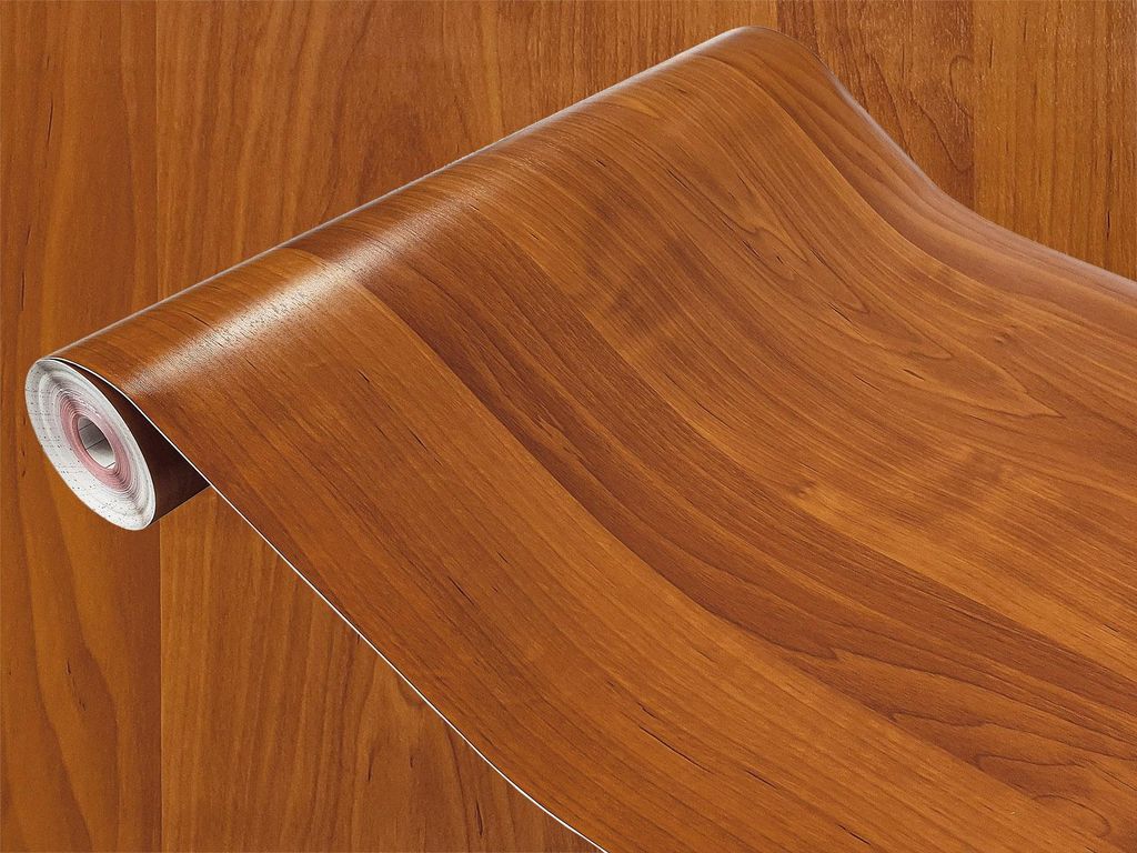 Klebefolie Möbel 67x25 cm - Erle Mittel - Möbelfolie selbstklebend in Holzoptik - Folie für Möbel zur Renovierung von Türen, Schränken und Re...