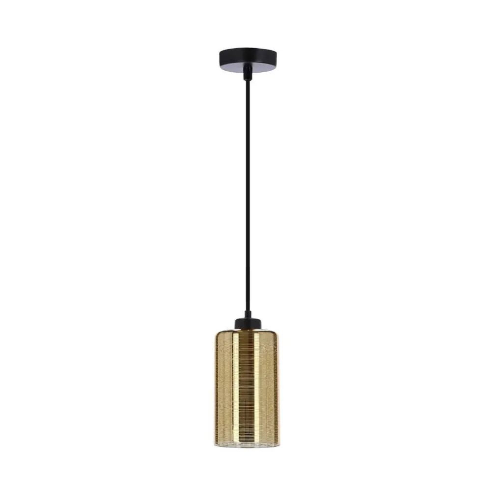 Suspension or COX moderne en métal doré 1xE27 60W haute finition