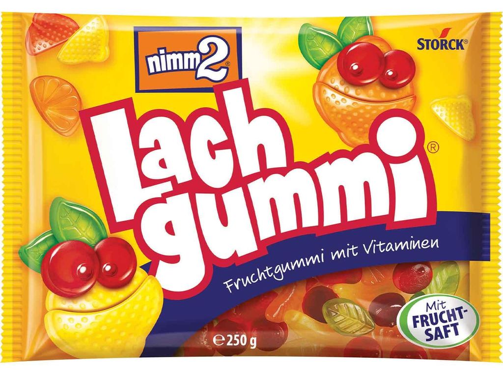 nimm2® 387551 nimm2® Lachgummi Fruchtgummi 250 g Immagine del prodotto 