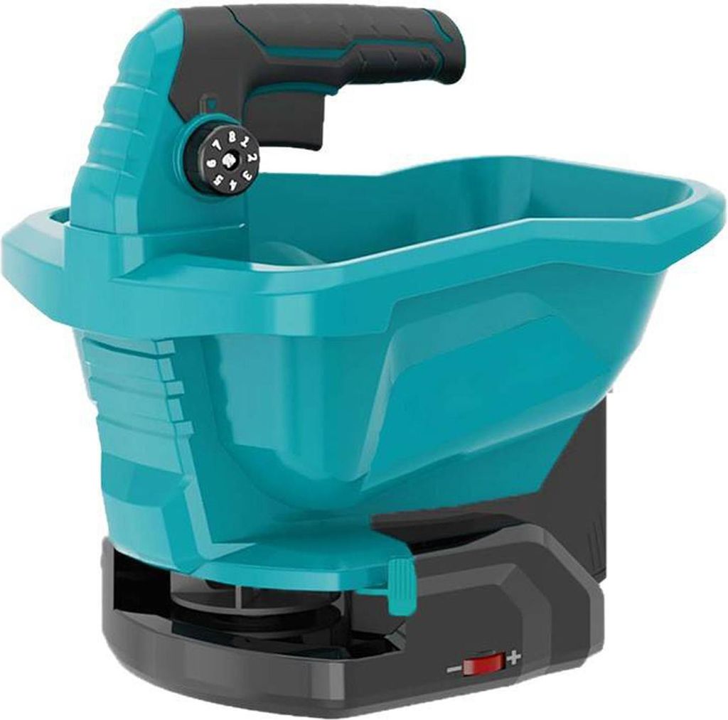 Elektrischer Rasensprenger Schnurloses Handdüngerstreugerät für den ganzjährigen Einsatz 8 Einstellungen 6 Winkeleinstellungen US-Stecker