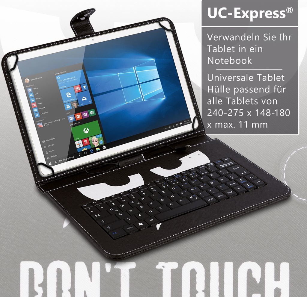 Hülle Tastatur für Samsung Galaxy Tab A9+ / A9 Plus Tasche Produktbild 10