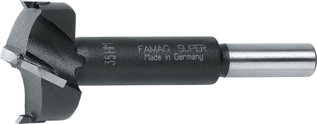 Famag HM-Kunstbohrer Durchmesser 45mm mit Wellenschliff aus Hauptschneide - 1662045