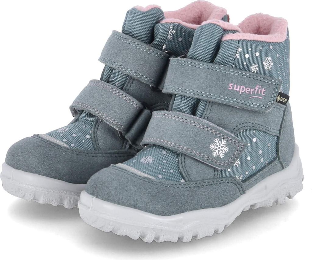 Superfit Mädchen Winterstiefeletten HUSKY1 Hellgrün Textil Produktbild 1