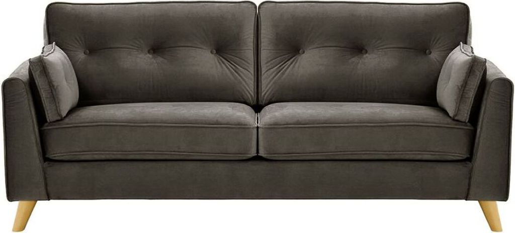 SLF24 - Dreisitzer-Sofa Magnus - anthrazit - Velluto 19