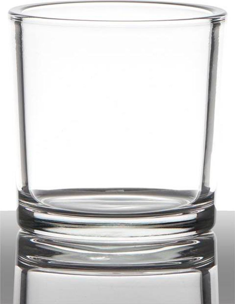 INNA-Glas Votivglas Sansa, Zylinder - Rund, klar, 14cm, Ø 14cm - Kerzenhalter