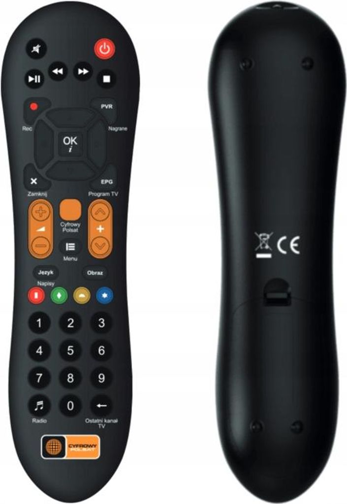 FERNBEDIENUNG FÜR DEN DECODER Cyfrowy Polsat HD7000 HD6000 Immagine del prodotto 