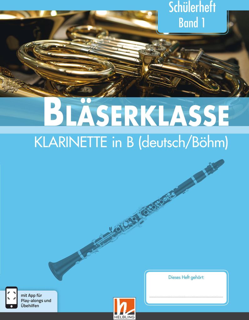 Leitfaden Bläserklasse. Schülerheft Band 1 - Klarinette Produktbild 