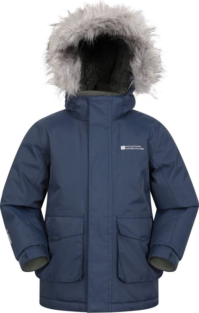 Mountain Warehouse - "Ranger" Jacke Wasserbeständig für Kinder MW1285 (140) (Blau)