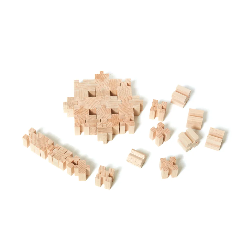 Blocs de construction 141 pièces EDUPLAY avec formes géométriques