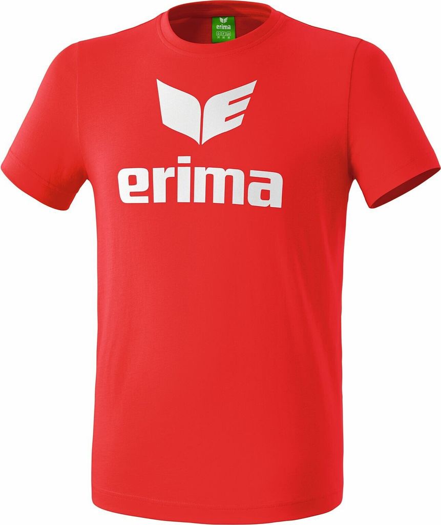 Erima Promo T-Shirt Herren - Rot / Weiß
