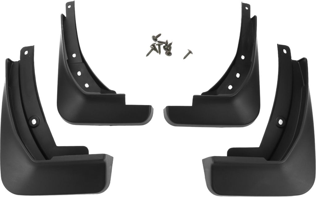 Spritzschutz-Spritzschutz für Audi A4 (Limousine) 2020-2021 Kunststoff mit Montagezubehör Schwarz