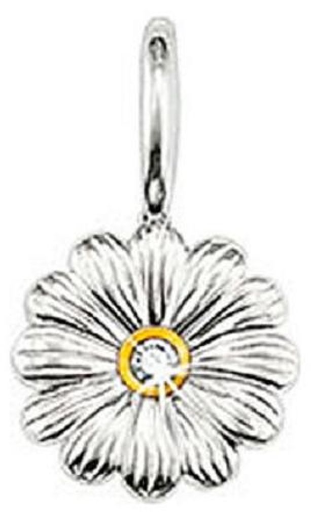 Thomas Sabo SD_PE0004-179-14 Halsketten Anhänger Sweet Diamonds Blume Silber