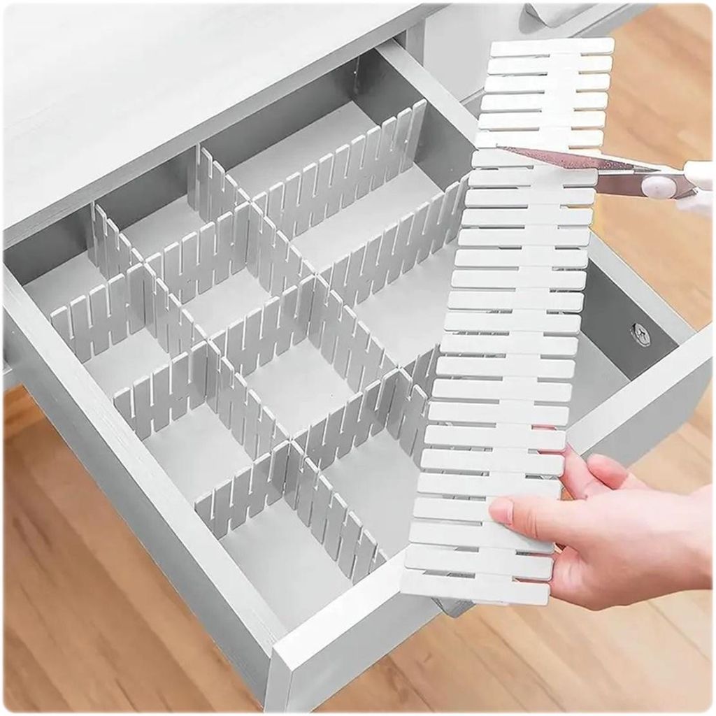 20 Stück Schubladeneinteiler Schubladenteiler Fachteiler Produktbild 