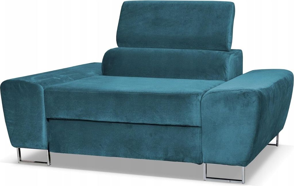 Family Meble Sessel Bosso Relaxsessel Fernsehsessel Bequemer Sessel aus Velours Loungesessel Ruhesessel Für Wohnzimmer Schlafzimmer Büro (New Vel...