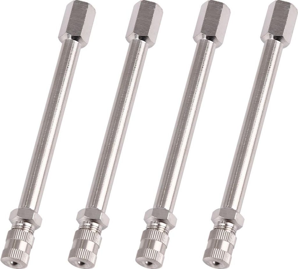 4" Straight Metal Reifen Ventilschaft Verlängerungsstange Rad Adapter