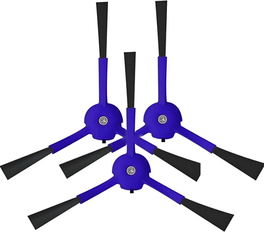 3x Seitenbürste geeignet für Eufy Robovac X8 Hybrid Ersatzteile