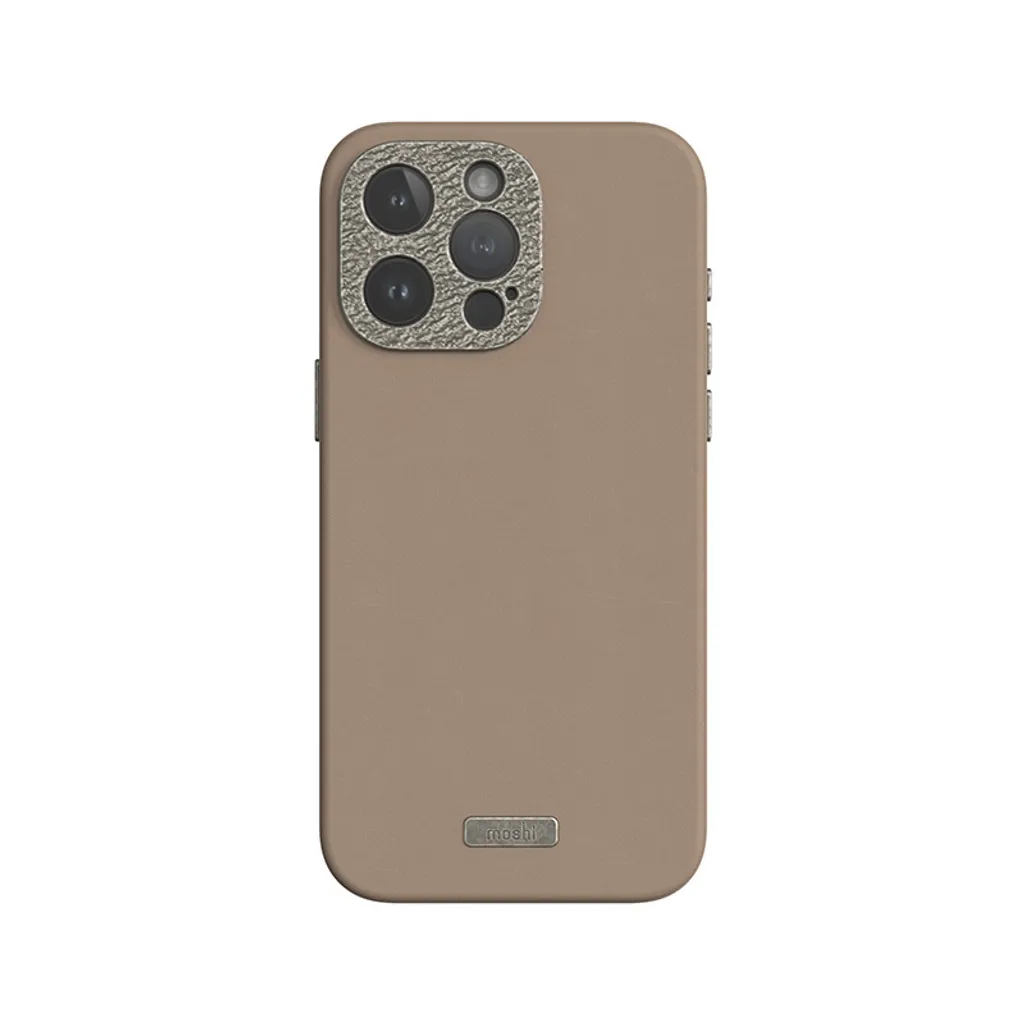 Moshi Napa Custodia Professionale iPhone 15 Plus MagSafe Brown