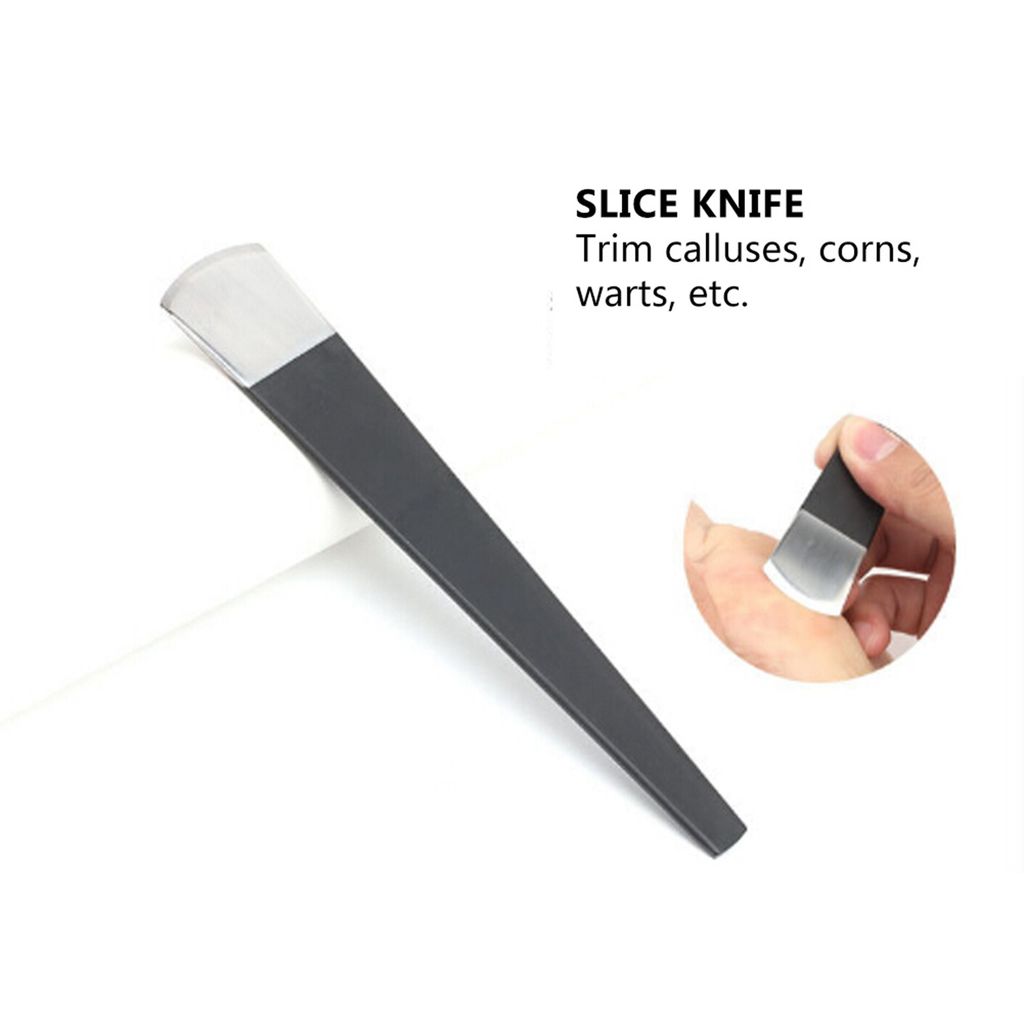 Spove Profi Pediküre-Set – 8-teiliges Messer-Set Mit Tasche Für Hornhaut & Nägel