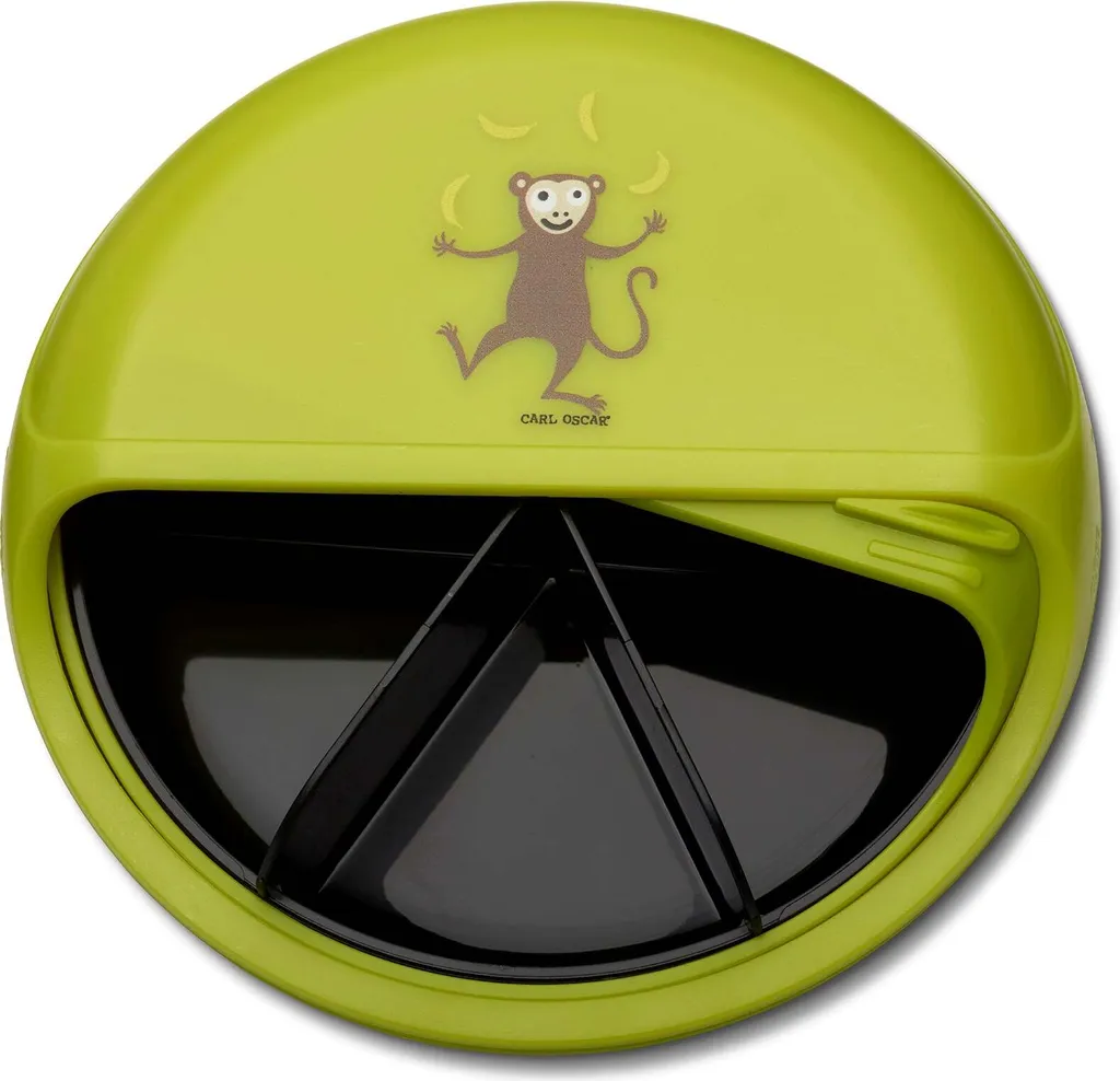 SnackDISC Carl Oscar Lime Ø 15 cm | Merenda On-The-Go Senza Sprechi