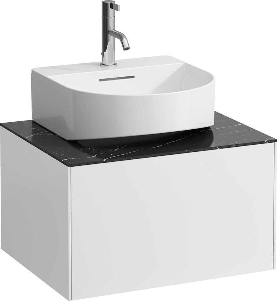 LAUFEN SONAR Schubladenelement, 1 Schublade, für Aufsatz-Handwaschbecken H816341, Ausschnitt Mitte, H4054310341431
