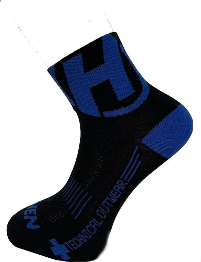 HAVEN Klassische Fahrradsocken - LITE SILVER NEO 2PAK - Schwarz/Blau 40-41