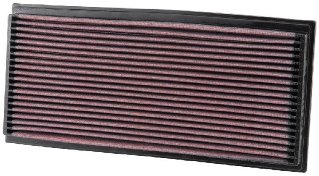 K&N 33-2678 Hochleistungsluftfilter passend für MERCEDES-BENZ Stufenheck (W124) Langzeitfilter Quadratisch