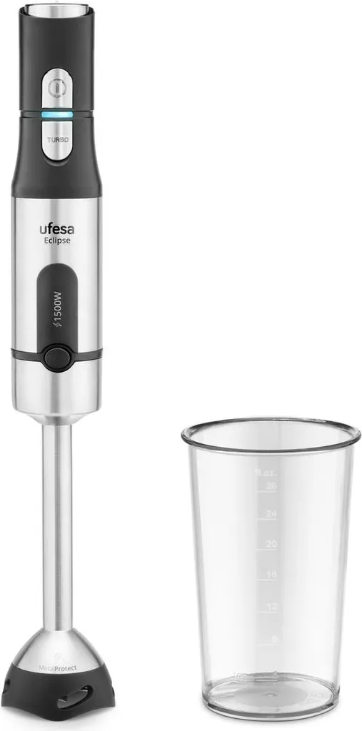 Ufesa Eclipse 1500W Nero | Miscelatore Manuale Potente per Cucina