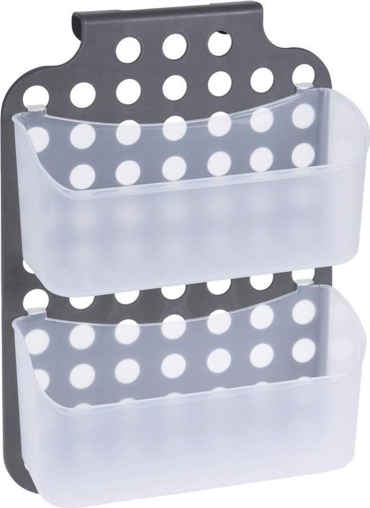 Bathroom Solutions Badezimmer-Organizer, Polypropylen, 35x25x10 cm, grau