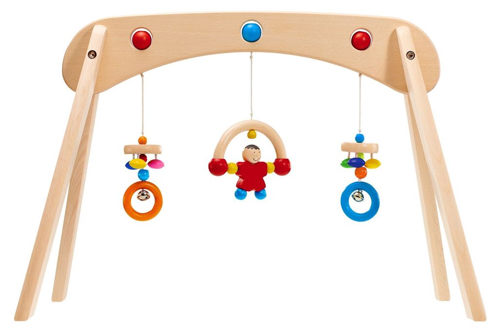 Selecta Babywelt Holz Spieltrapez Musina aus