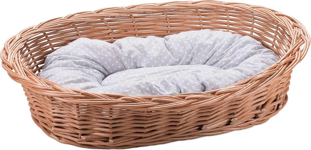 Cesto Vimini K61 Cuccia Trendy per Cani e Gatti | Photo Ready