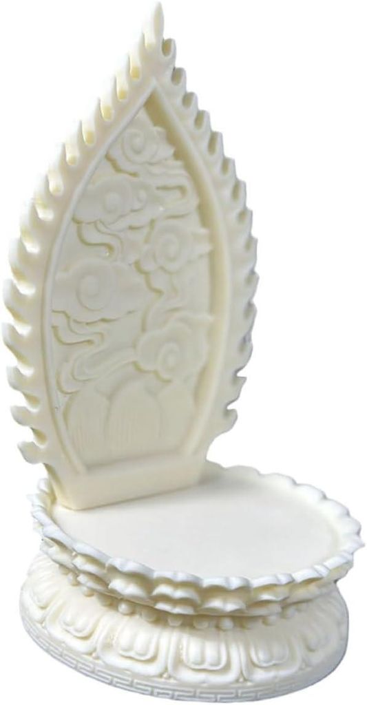 Buddha-Statuenständer, Präsentationssockel für Avalokiteshvara-Figuren, filigraner Präsentationssockel zur Tempeldekoration