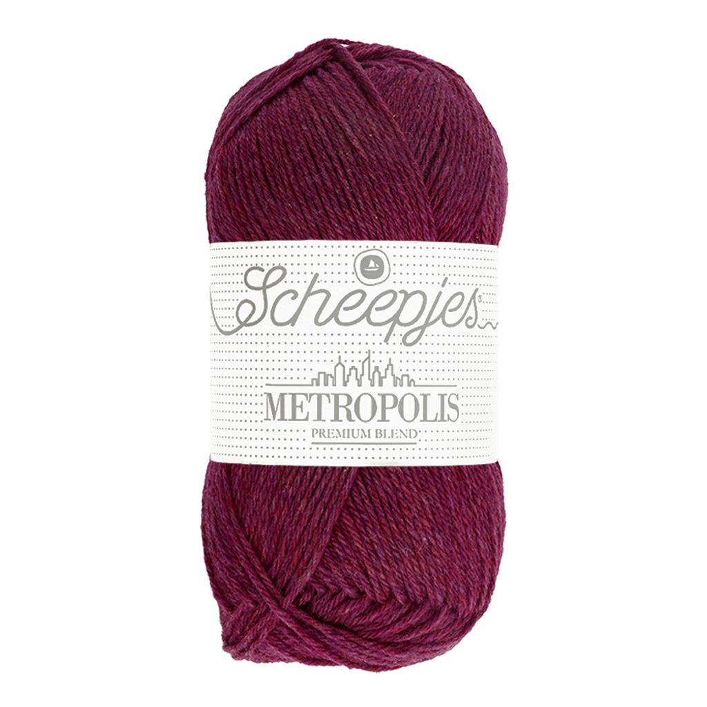 Scheepjes Metropolis 50g 050 Bogota - Brombeere