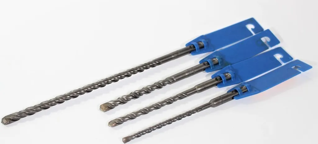 Set 4 Punte SORMAT SDS-Plus 6-10mm | Made in Germany per Cemento