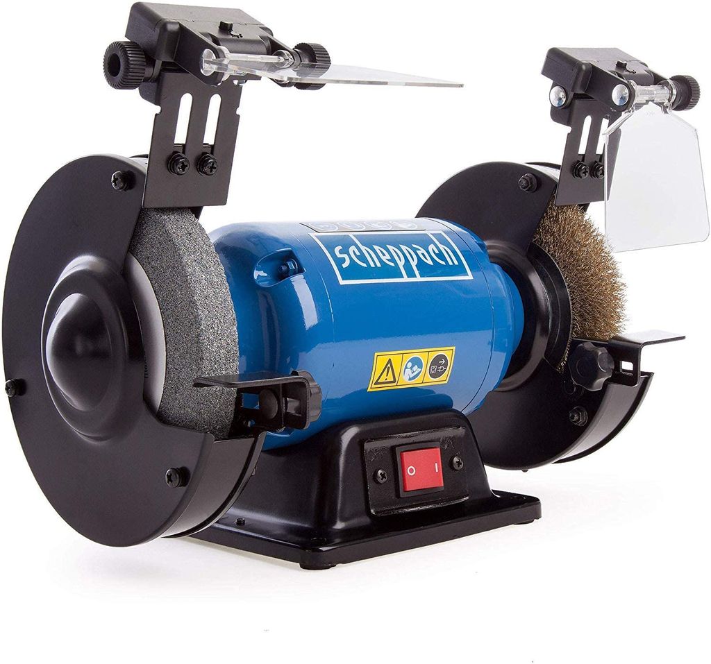 Scheppach SM150LB, Czarny, Niebieski, Szary, 15 cm, 400 W, Zdjęcie produktu 