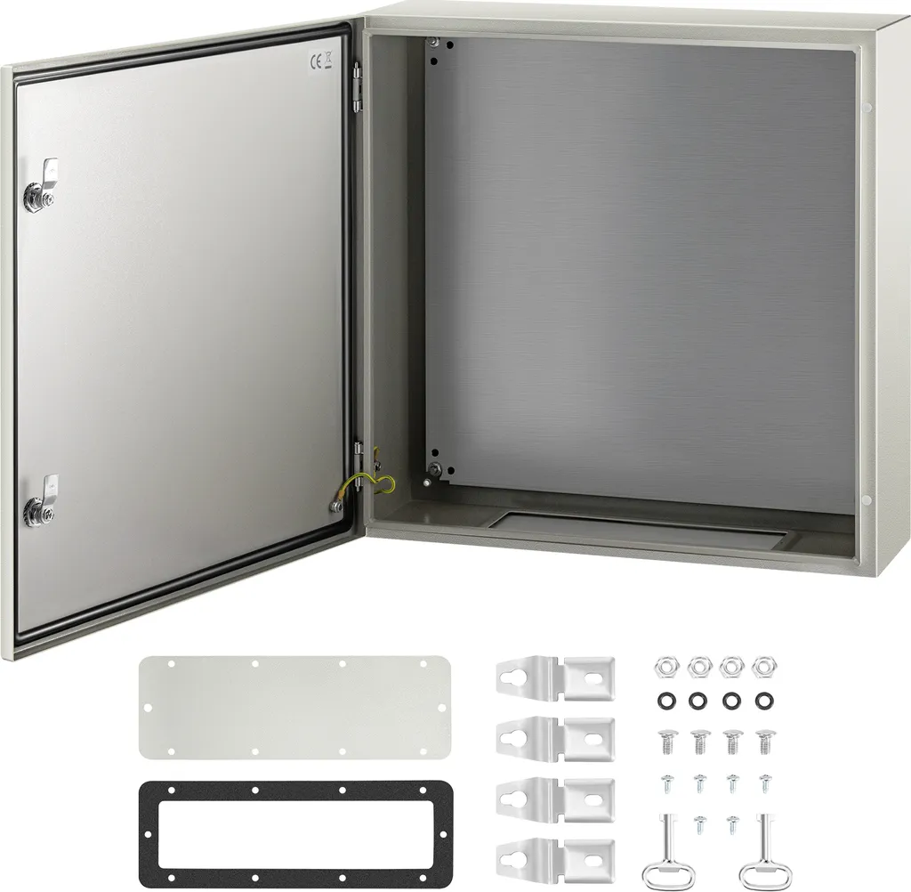Boîtier Électrique Anti-Corrosion IP66 Protection Totale 60x60x20 cm