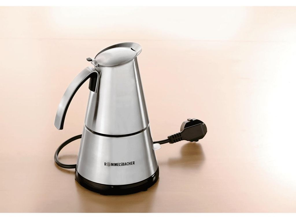 Rommelsbacher EKO 366/E, druppelfilter, zwart, roestvrij Productafbeelding 