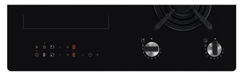 Electrolux KDI641723K, Čierna, Vstavaný, 60 cm, Obrázok produktu 
