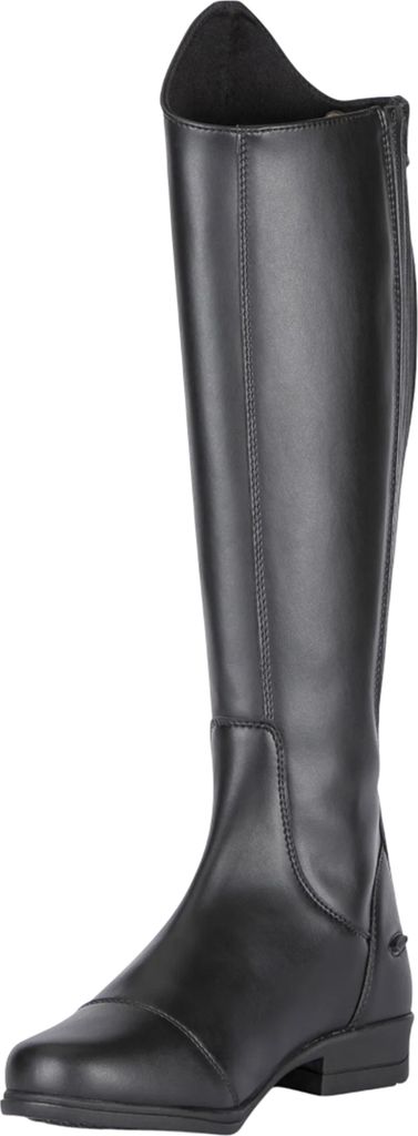Moretta - Damen Lange Reitstiefel Marcia ER455 (38 EU Weit) (Schwarz)