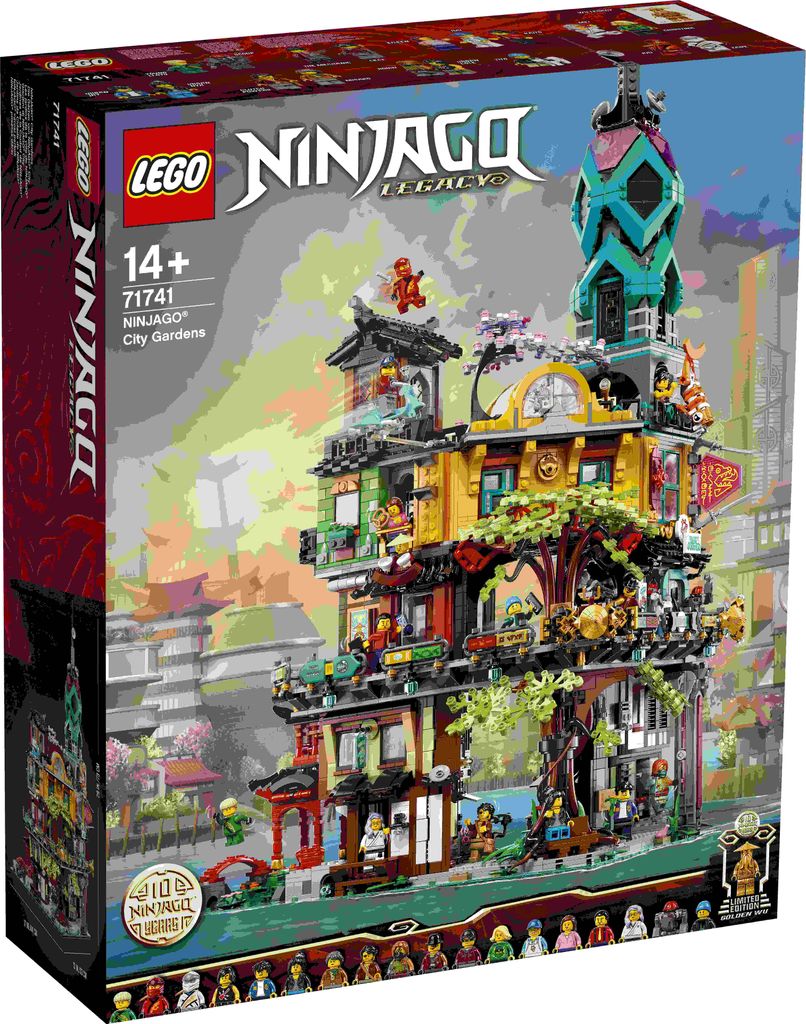 LEGO® NINJAGO 71741 I giardini di NINJAGO® City Immagine del prodotto 