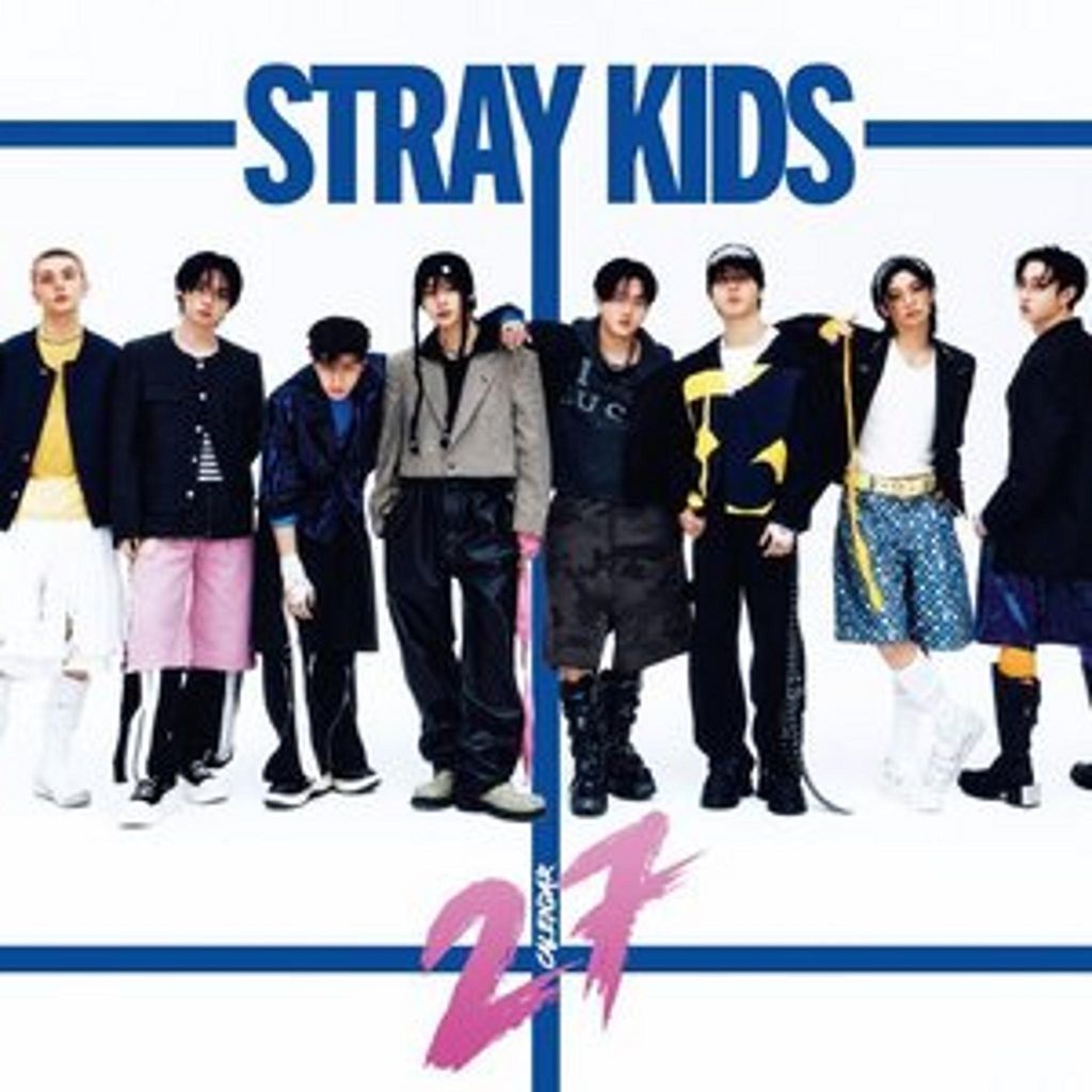 Stray Kids Kalender 2027 mit XXL-Poster und Produktbild 