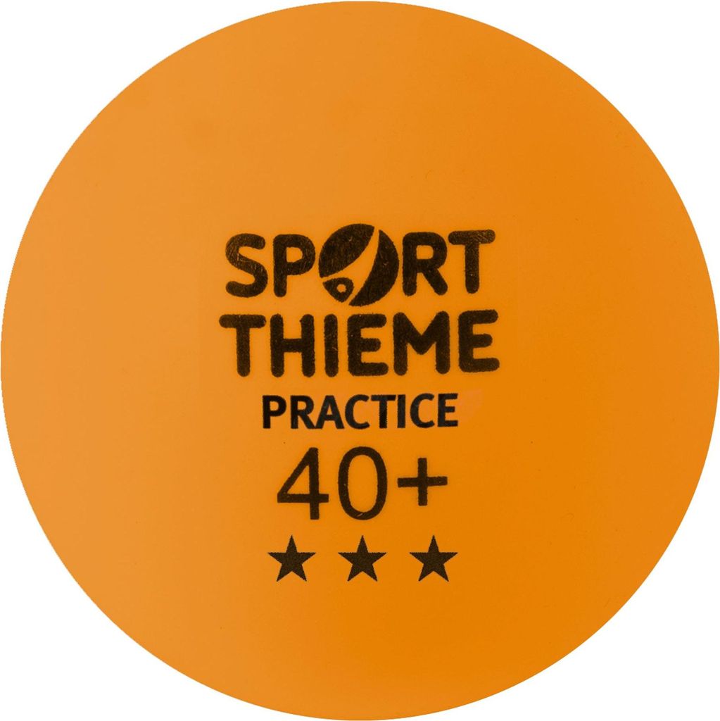 Sport-Thieme Tischtennisball "Practice", Orange