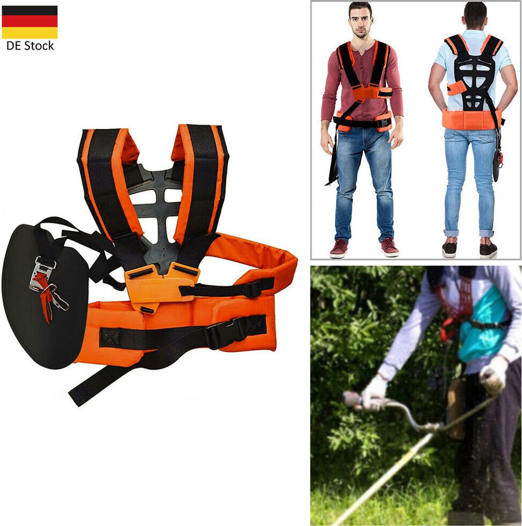 Schultergurt Doppelschultergurt Tragegurt für Motorsense Freischneider Ras