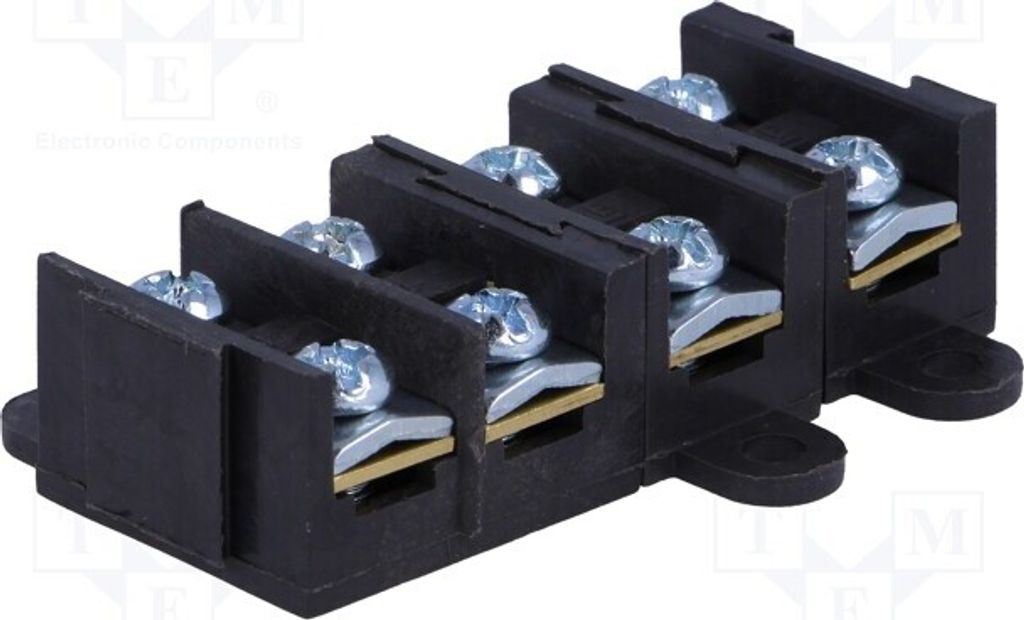 1x Klemmleiste 380V Klemmen: 8 E.4002BL Klemmleisten 1,5÷4mm2 Wege: 4 Schraubklemme